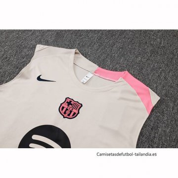 Chandal del Barcelona Sin Mangas 2025-2026 Amarillo