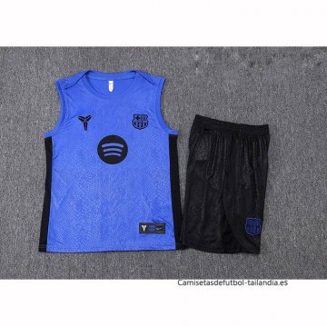 Chandal del Barcelona Sin Mangas 2025-2026 Azul Purpura