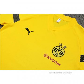 Chandal del Borussia Dortmund Manga Corta 2022-2023 Amarillo - Pantalon Corto