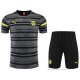 Chandal del Borussia Dortmund Manga Corta 2022-2023 Gris - Pantalon Corto