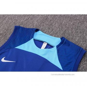 Chandal del Chelsea Sin Mangas 2022-2023 Azul Oscuro