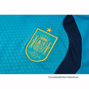 Chandal del Espana Manga Corta 2026-2027 Azul - Pantalon Corto