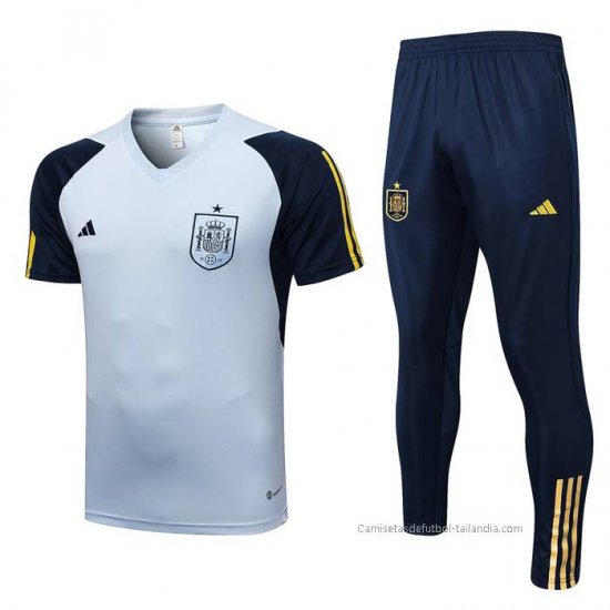 Chandal del Espana Manga Corta 2022-2023 Azul - Haga un click en la imagen para cerrar