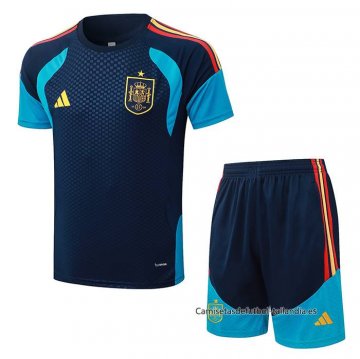 Chandal del Espana Manga Corta 2026-2027 Azul - Pantalon Corto