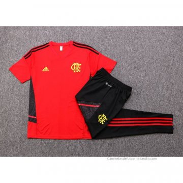 Chandal del Flamengo Manga Corta 2022-2023 Rojo
