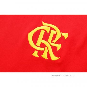 Chandal del Flamengo Manga Corta 2022-2023 Rojo