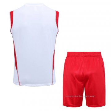 Chandal del Flamengo Sin Mangas 2023-2024 Blanco