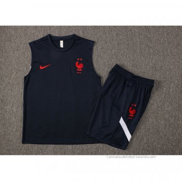 Chandal del Francia Sin Mangas 2021-2022 Azul