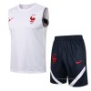 Chandal del Francia Sin Mangas 2021-2022 Blanco Chandal del Francia Sin Mangas 2021-2022 Blanco