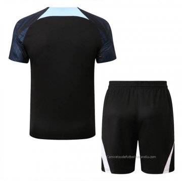 Chandal del Inter Milan Manga Corta 2022-2023 Negro - Pantalon Corto