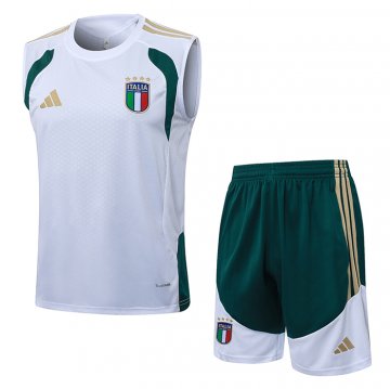 Chandal del Italia Sin Mangas 2025-2026 Blanco