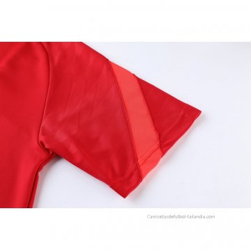 Chandal del Liverpool Manga Corta 2021 Rojo