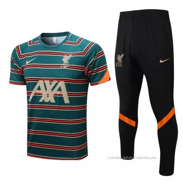 Chandal del Liverpool Manga Corta 2022 Verde Chandal del Liverpool Manga Corta 2022 Verde