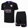 Chandal del Paris Saint-Germain Jordan Manga Corta 2024-2025 Negro - Pantalon Corto Chandal del Paris Saint-Germain Jordan Manga Corta 2024-2025 Negro - Pantalon Corto