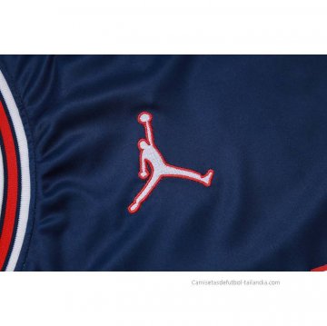 Chandal del Paris Saint-Germain Jordan Sin Mangas 2023-2024 Azul