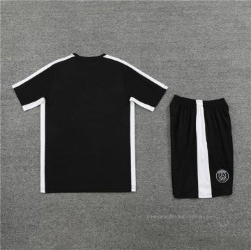 Chandal del Paris Saint-Germain Manga Corta 2023-2024 Negro - Pantalon Corto