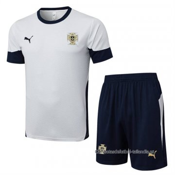 Chandal del Portugal Manga Corta 2024-2025 Blanco - Pantalon Corto Chandal del Portugal Manga Corta 2024-2025 Blanco - Pantalon Corto