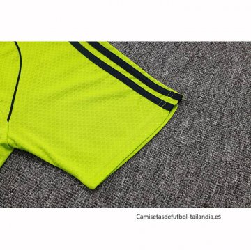 Chandal del Real Madrid Manga Corta 2025-2026 Verde - Pantalon Corto