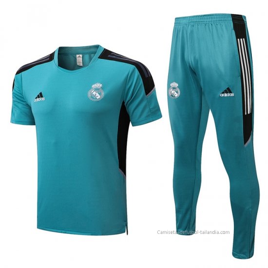 Chandal del Real Madrid Manga Corta 2022-2023 Azul - Haga un click en la imagen para cerrar