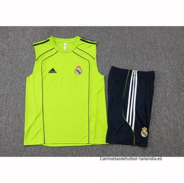Chandal del Real Madrid Sin Mangas 2025-2026 Verde