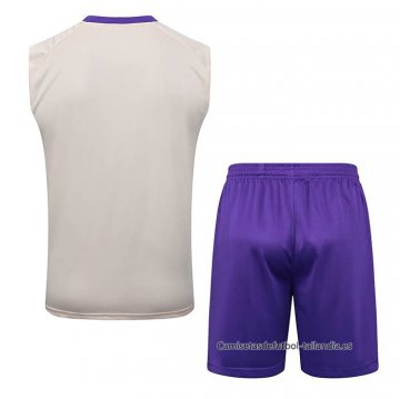 Chandal del Real Madrid Sin Mangas 2025-2026 Amarillo