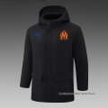Chaqueta Invierno del Olympique Marsella 2024-2025 Negro