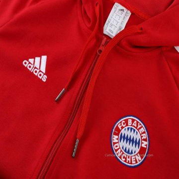 Chaqueta con Capucha del Bayern Munich 2022-2023 Rojo