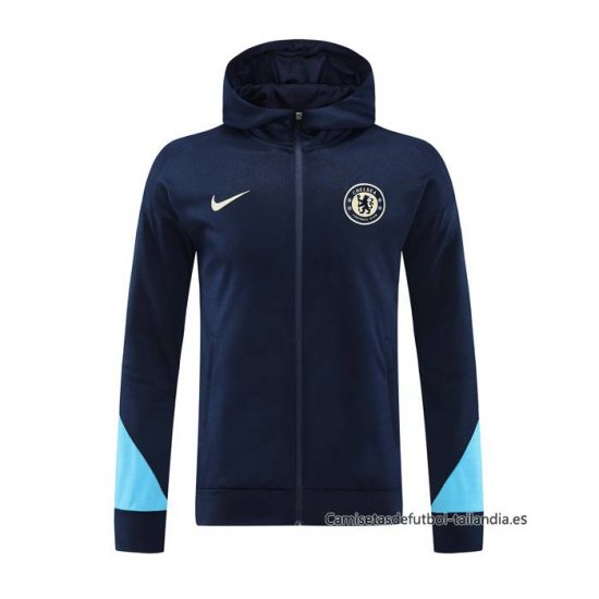 Chaqueta con Capucha del Chelsea 2024-2025 Azul - Haga un click en la imagen para cerrar