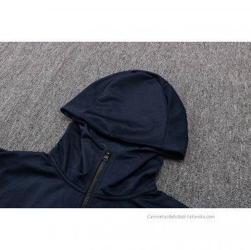 Chaqueta con Capucha del Francia 2022-2023 Azul