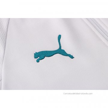 Chaqueta con Capucha del Manchester City 2021-2022 Blanco