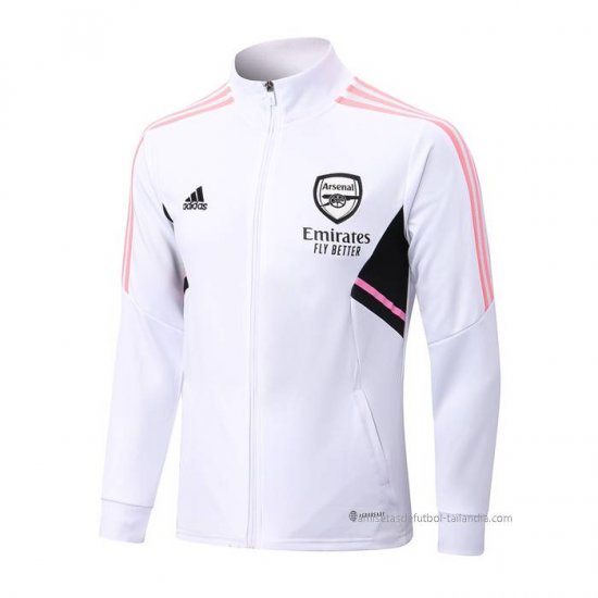 Chaqueta del Arsenal 2022-2023 Blanco - Haga un click en la imagen para cerrar