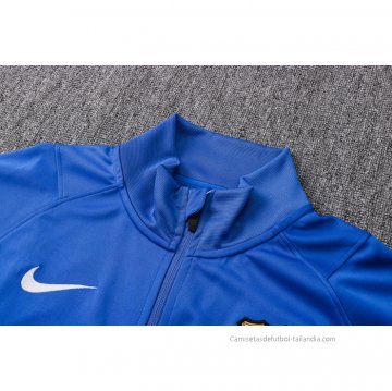 Chaqueta del Barcelona 2021-2022 Azul y Blanco