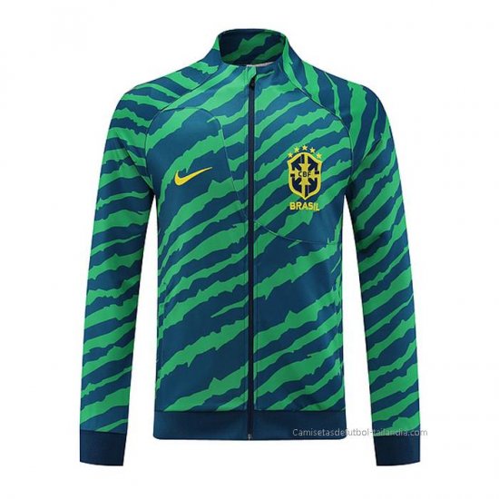 Chaqueta del Brasil 2022-2023 Verde - Haga un click en la imagen para cerrar