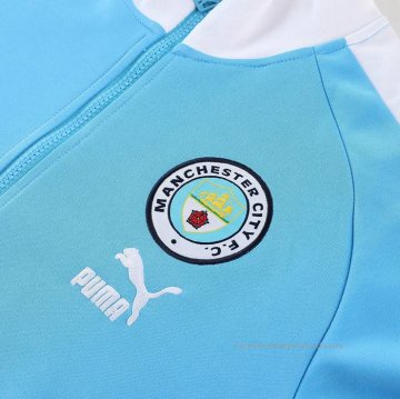 Chaqueta del Manchester City 2023-2024 Azul Claro