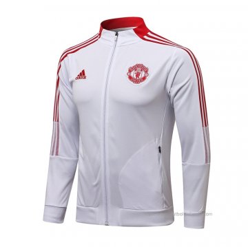 Chaqueta del Manchester United 2021-2022 Blanco Chaqueta del Manchester United 2021-2022 Blanco