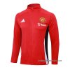 Chaqueta del Manchester United 2024-2025 Rojo Chaqueta del Manchester United 2024-2025 Rojo