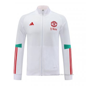 Chaqueta del Manchester United 2023-2024 Blanco Chaqueta del Manchester United 2023-2024 Blanco