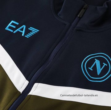 Chaqueta del Napoli 2024-2025 Azul Verde