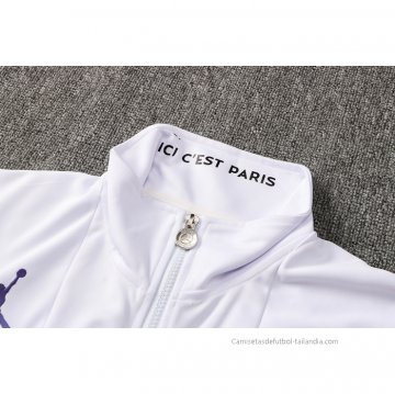 Chaqueta del Paris Saint-Germain Jordan 2021-2022 Blanco
