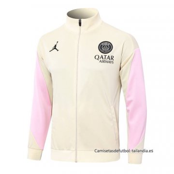 Chaqueta del Paris Saint-Germain Jordan 2024-2025 Amarillo Chaqueta del Paris Saint-Germain Jordan 2024-2025 Amarillo