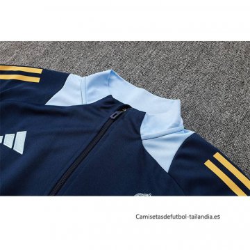 Chaqueta del Real Madrid 2024-2025 Azul Oscuro