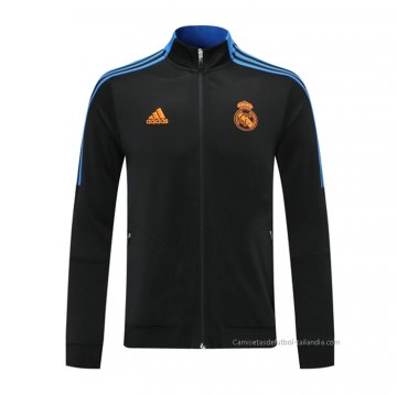 Chaqueta del Real Madrid 2021-2022 Negro Chaqueta del Real Madrid 2021-2022 Negro