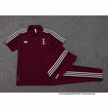 Conjunto Polo del Ajax 2025-2026 Rojo