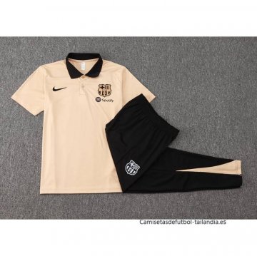 Conjunto Polo del Barcelona 2024-2025 Amarillo