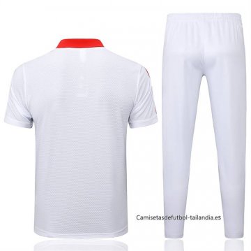 Conjunto Polo del Bayern Munich 125 Aniversario 2025-2026 Blanco