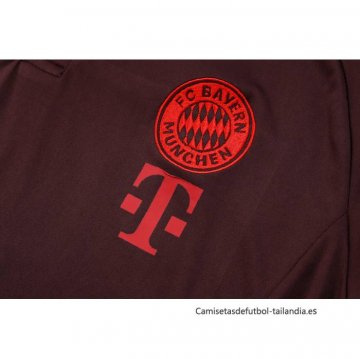 Conjunto Polo del Bayern Munich 2024-2025 Rojo
