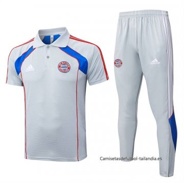 Conjunto Polo del Bayern Munich 2025-2026 Gris Conjunto Polo del Bayern Munich 2025-2026 Gris