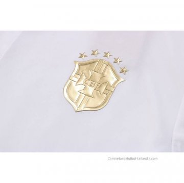 Conjunto Polo del Brasil 2022-2023 Blanco