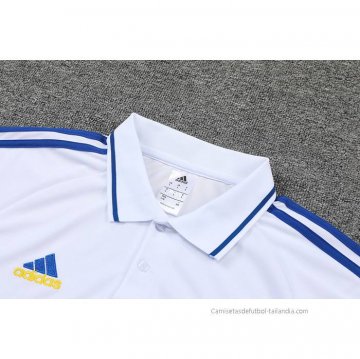 Conjunto Polo del Juventus 2022-2023 Blanco y Azul