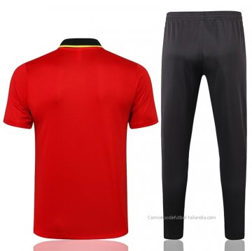 Conjunto Polo del Liverpool 2021-2022 Rojo